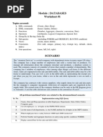 Database Worksheet 1-1