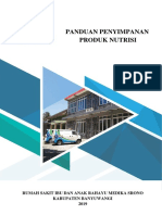 Panduan Penyimpanan Produk Nutrisi