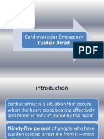 Cardiovascular Emergency: Cardiac Arrest