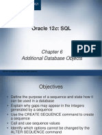 Oracle 12c: SQL: Additional Database Objects