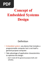 Concept of Embedded Systems Design