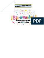 PLAN - 2º - Primer Trimestre PDF