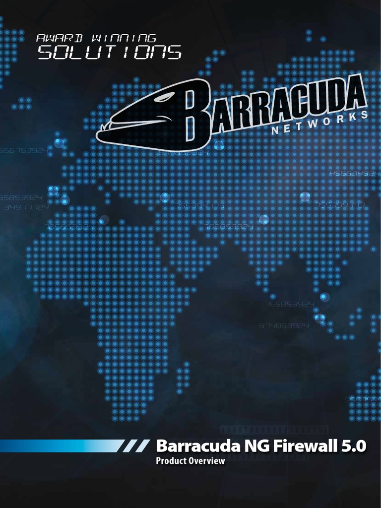 Barracuda NG Firewall Product Guide | PDF | Computer Network | Firewall ...