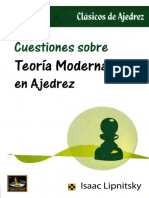 Cuestiones Sobre La Teoría Moderna en Ajedrez - I. Lipnitsky-Jolumaba