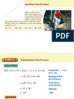 Standardized Test Practice: Example 4