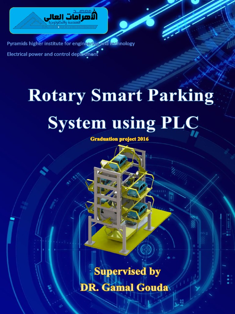 Rotary Smart Parking System Using PLC - PD | PDF | Electric Motor | Relay