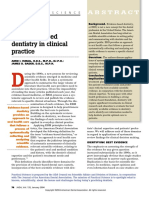 Evidence-Based Dentistry in Clinical Practice: Practical