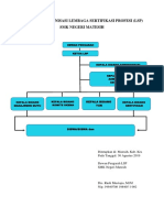 Struktur Organisasi Lembaga Sertifikasi Profesi