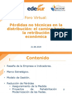 EDESUR Dominicana - II Foro Perdidas No Técnicas Dist. CECACIER - 21.08....