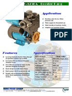 PW-125E/PW-125EA Booster Pump Performance & Specs