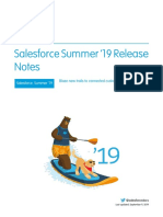 Salesforce Summer '19 Release Notes