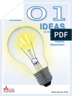 Ideas: To Improve Every Area of Your Accounts Payable Department