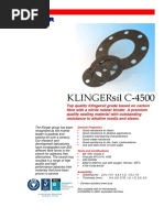Klingerit 1000 Gasket Specifications | PDF | Chemistry | Building ...