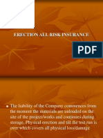 Erection All Risk Insurance