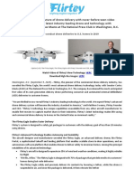 Flirtey Unveils The Future of Drone Delivery