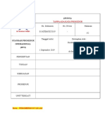 No. Dokumen 01/ATEM/IX/2019 No. Revisi - Halaman: Tanpa Ada Kata Prosedur