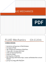 FLUID MECHANICS: Introduction and Key Concepts (Ch.E-204