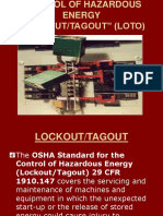 Essential Guide to OSHA's Lockout/Tagout Standard