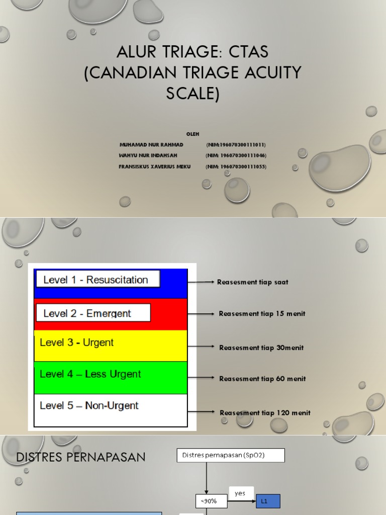 Alur Triage Menggunakan CTAS | PDF