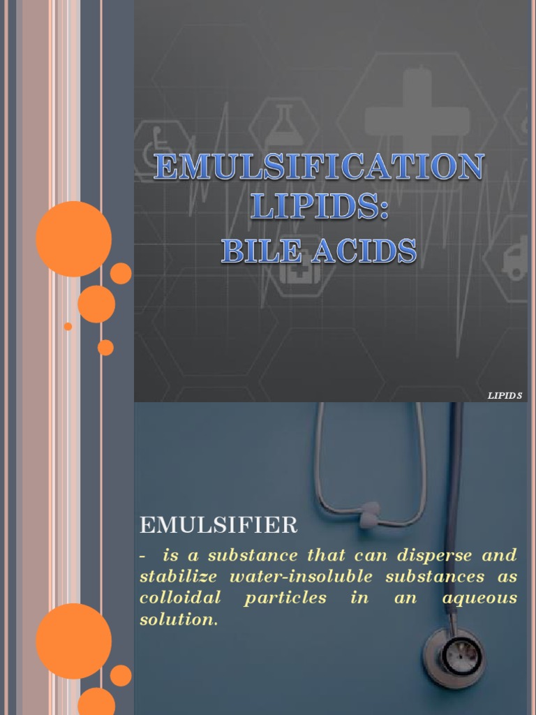 Emulsification Lipids PDF Estrogen Lipid