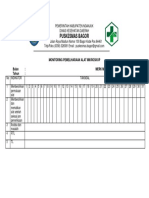 Monitoring Log Pemeliharaan Alat Mikroskop