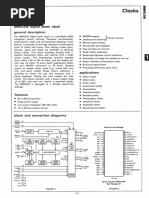 Mm5316 National Clock Chip