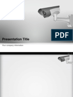 CCTV Power Point Template