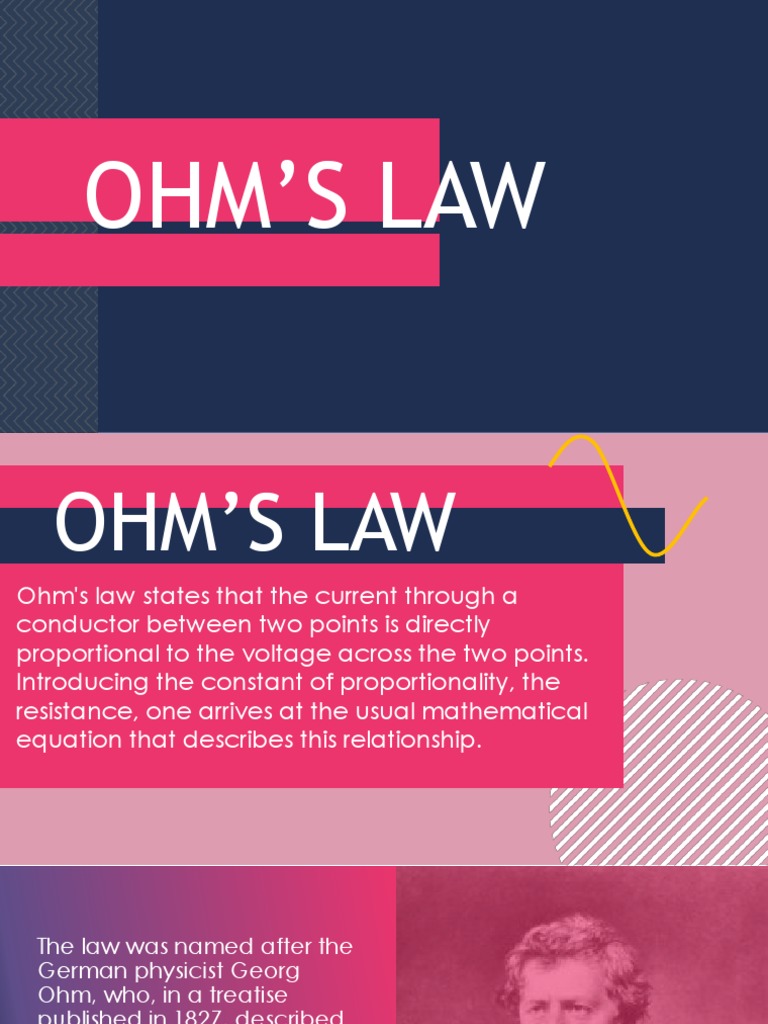 Ohms Law | PDF | Watt | Electric Current