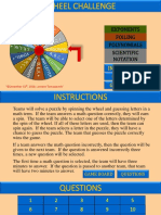 Foiling Exponents Polynomials Scientific Notation: Instructions Questions