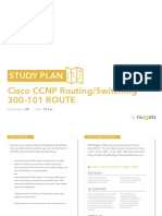 Study Plan: Cisco CCNP Routing/Switching 300-101 ROUTE