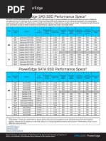 PowerEdge SSD Performance Specifications