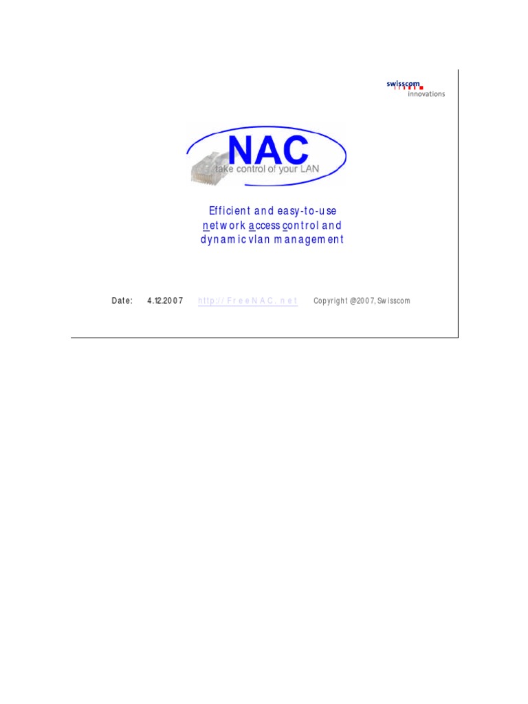 Efficient and Easy-To-Use Network Access Control and Dynamic Vlan ...