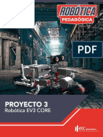 Proyecto 3. Robótica Ev3 Core PDF