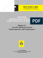 SPLN T5.001-1 2008 Pedoman Desain Gardu Induk 150 KV Konvensional Tanpa Operator - Bag a (Layout)