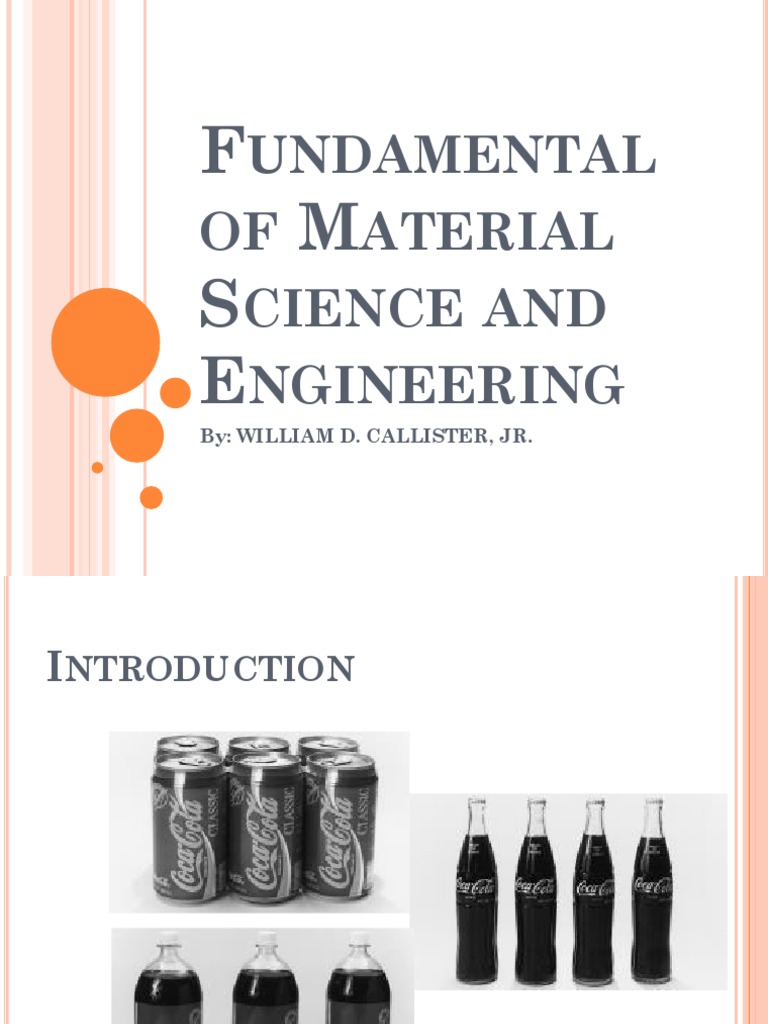 F M S E: Undamental OF Aterial Cience and Ngineering | PDF | Solid ...