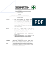 SK Dokumentasi Prosedur Dan Pencatatan Kegiatan Pedoman Prosedur Dan Rekaman Kegiatan