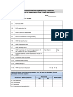 CMW Administrative Supervisory Checklist - AAP-Health-MNCH