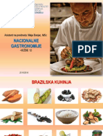 Nacionalne Gastronomije: Asistent Na Predmetu: Maja Banjac, MSC