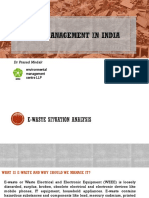 E Waste Business in India WTC Dr. Prasad Modak