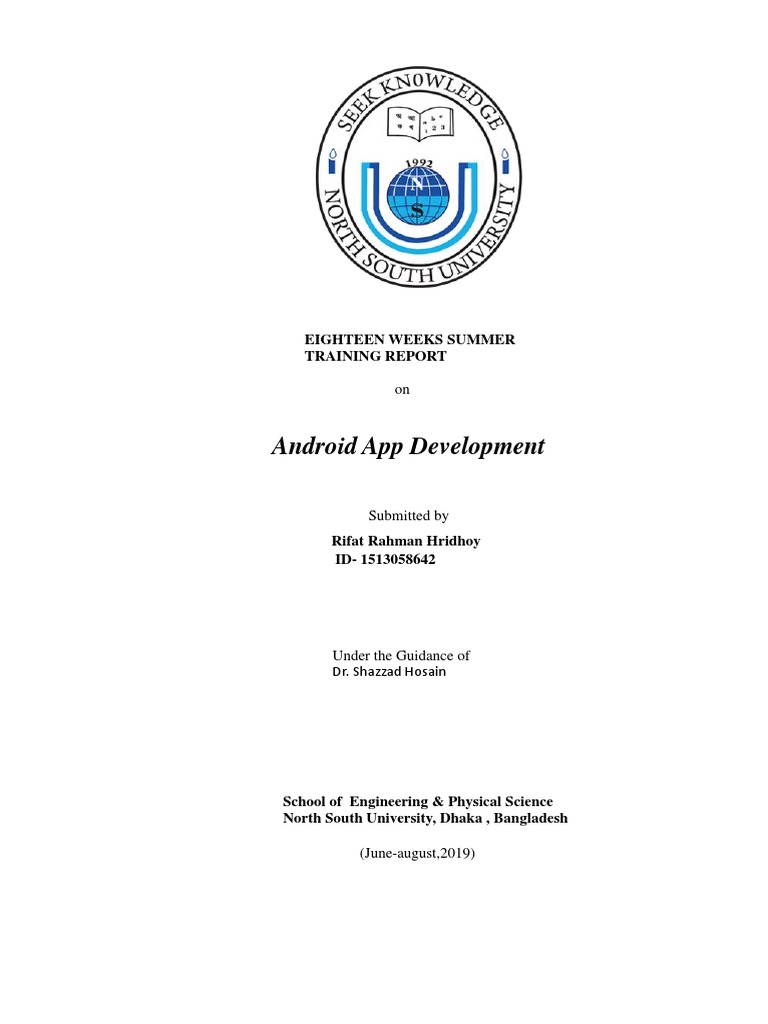 Android App Development Overview | PDF | Android (Operating System ...