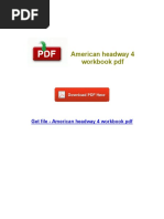 American Headway 4 Workbook PDF