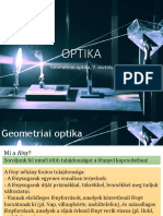 2 - Geometriai Optika