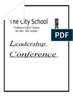 The City School: L Conference