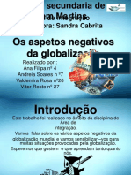 Aspetos Negativos Da Globalização