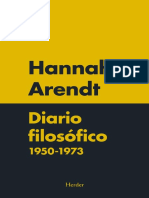 Arendt - Diario Filosófico-1950 1973