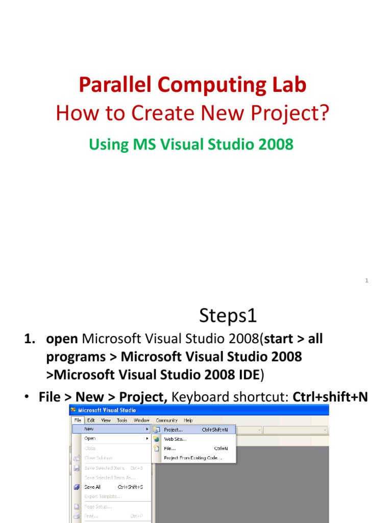 OpenMP in Visual Studio 2008 Guide | PDF | Microsoft Visual Studio ...