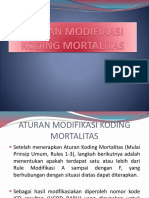 Aturan Modifikasi Koding Mortalitas