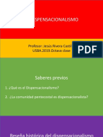 El Dispensacionalismo - USBA.2019.Octava Clase