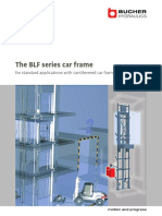 The BLF Series Car Frame: For Standard Applications With Cantilevered Car Frame Arrangement