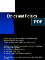 Ethics and Politics